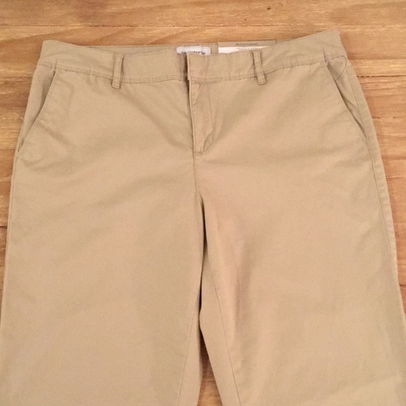 Liz Claiborne Boyfriend Skinny Twill 